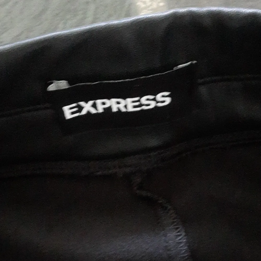 Express Faux Leather Leggings SIZE S - Image 2