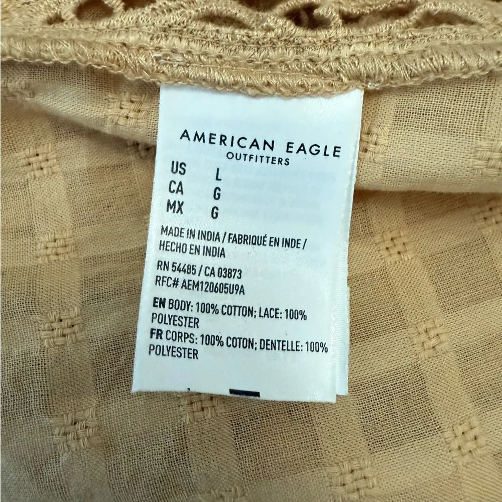 AE Beachy Flowy‎ Top Size Large NWT Side Ties - Image 8