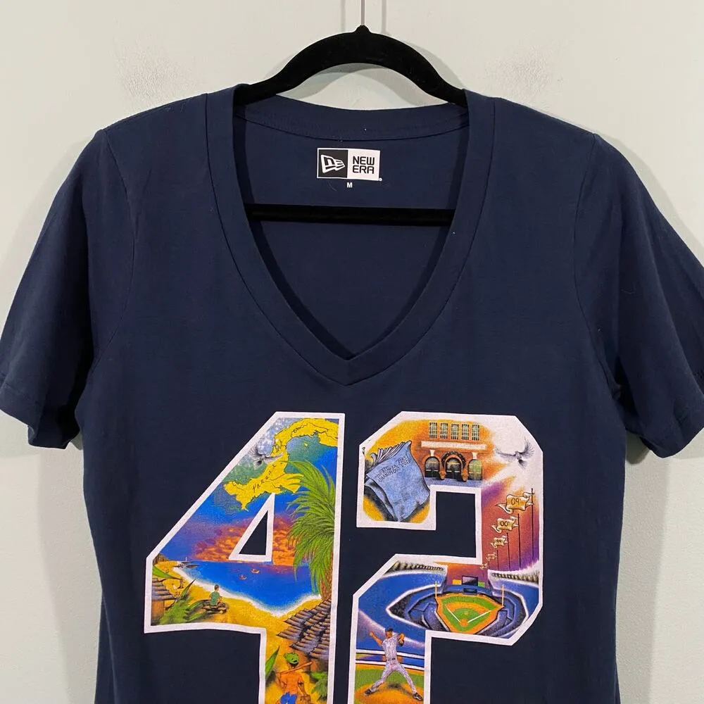 New Era Women's Navy #42 Mariano Rivera V - Image 2
