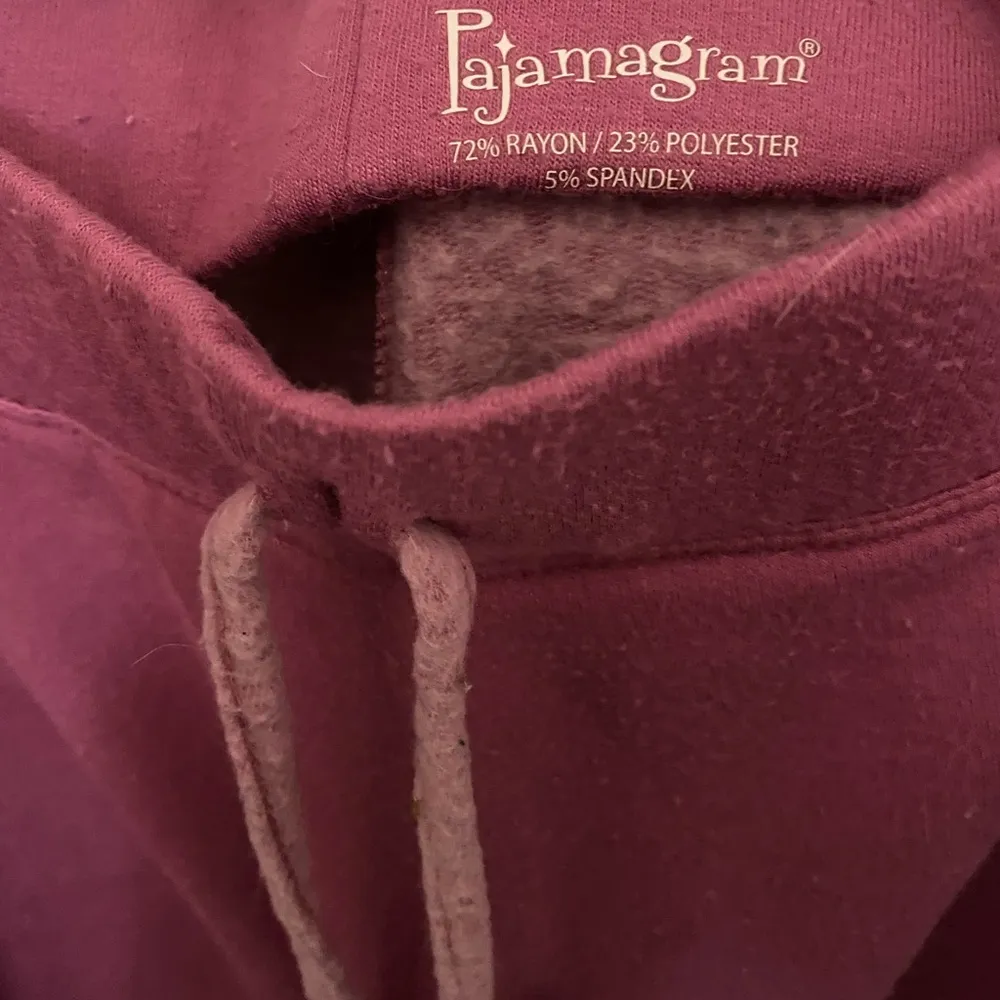 Pajamagram Super Soft Cowlneck Fleece Pajama/Loungewear Set Pink - Image 11