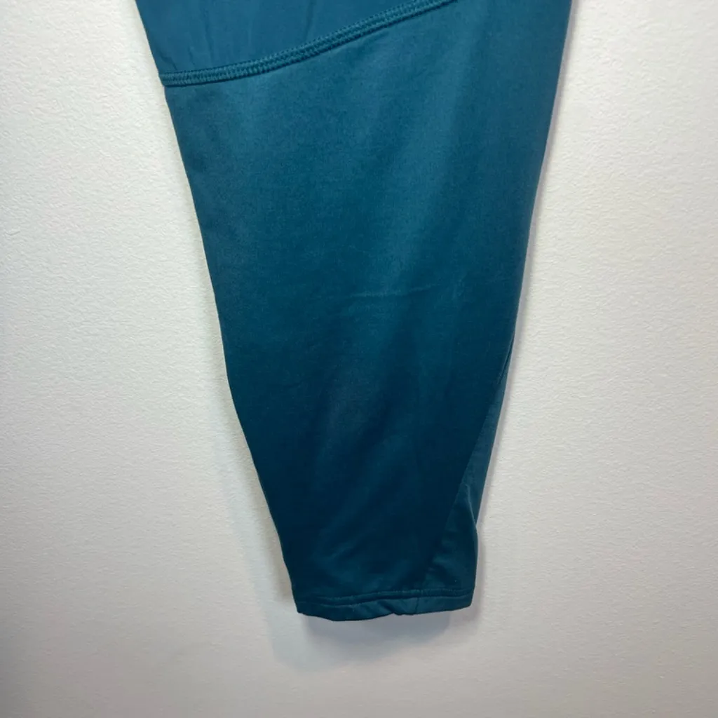 All in Motion Athletic Pants Teal Pockets Drawstring Taper Lightweight Womens XL - Image 11