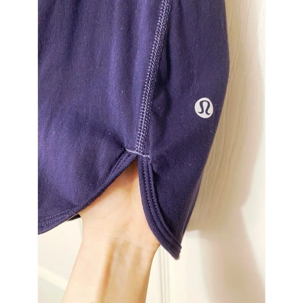 Lululemon Navy Blue 105 F Singlet Scoop-neck Racerback Active Yoga Tank Top 4 - Image 2