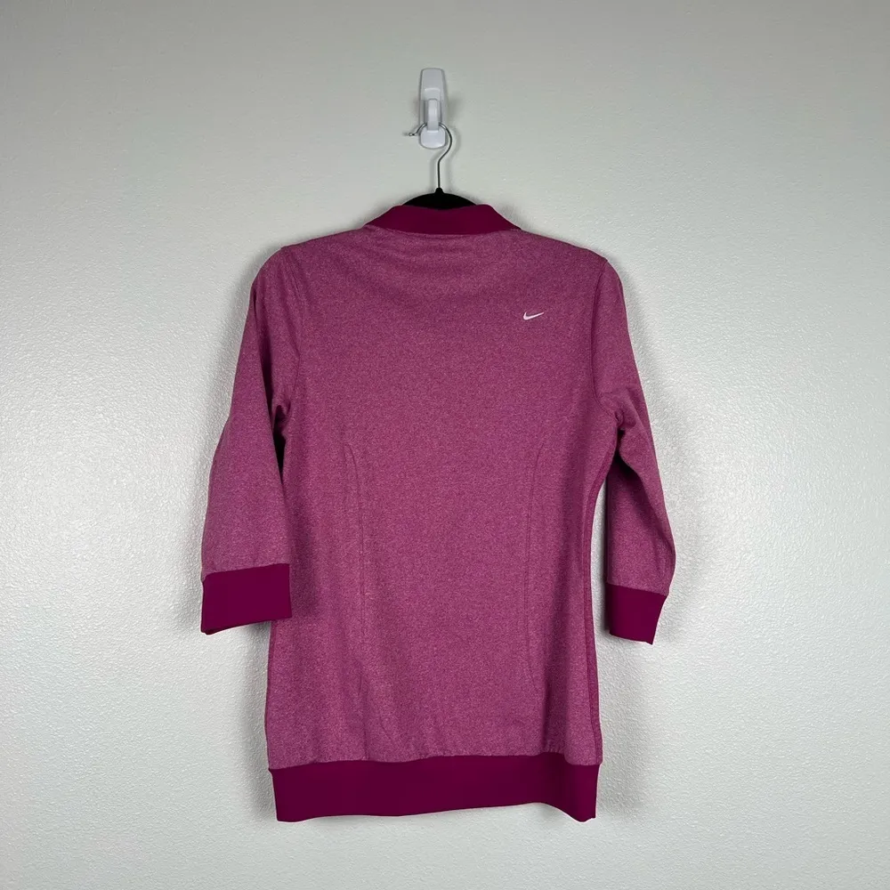 Nike 3/4 Sleeve Golf Polo Sz M‎ - Image 6
