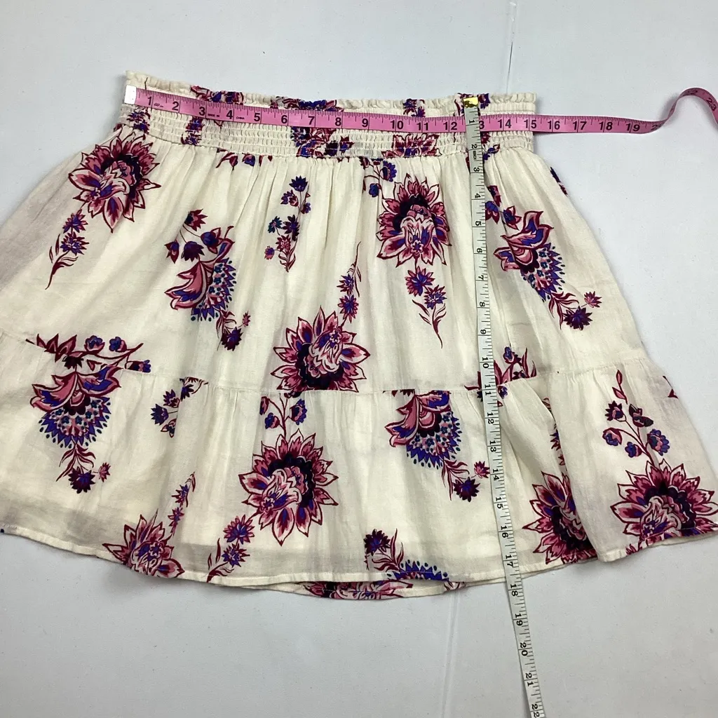 Old Navy Floral Ruffle Mini Skirt Large NEW! - Image 8