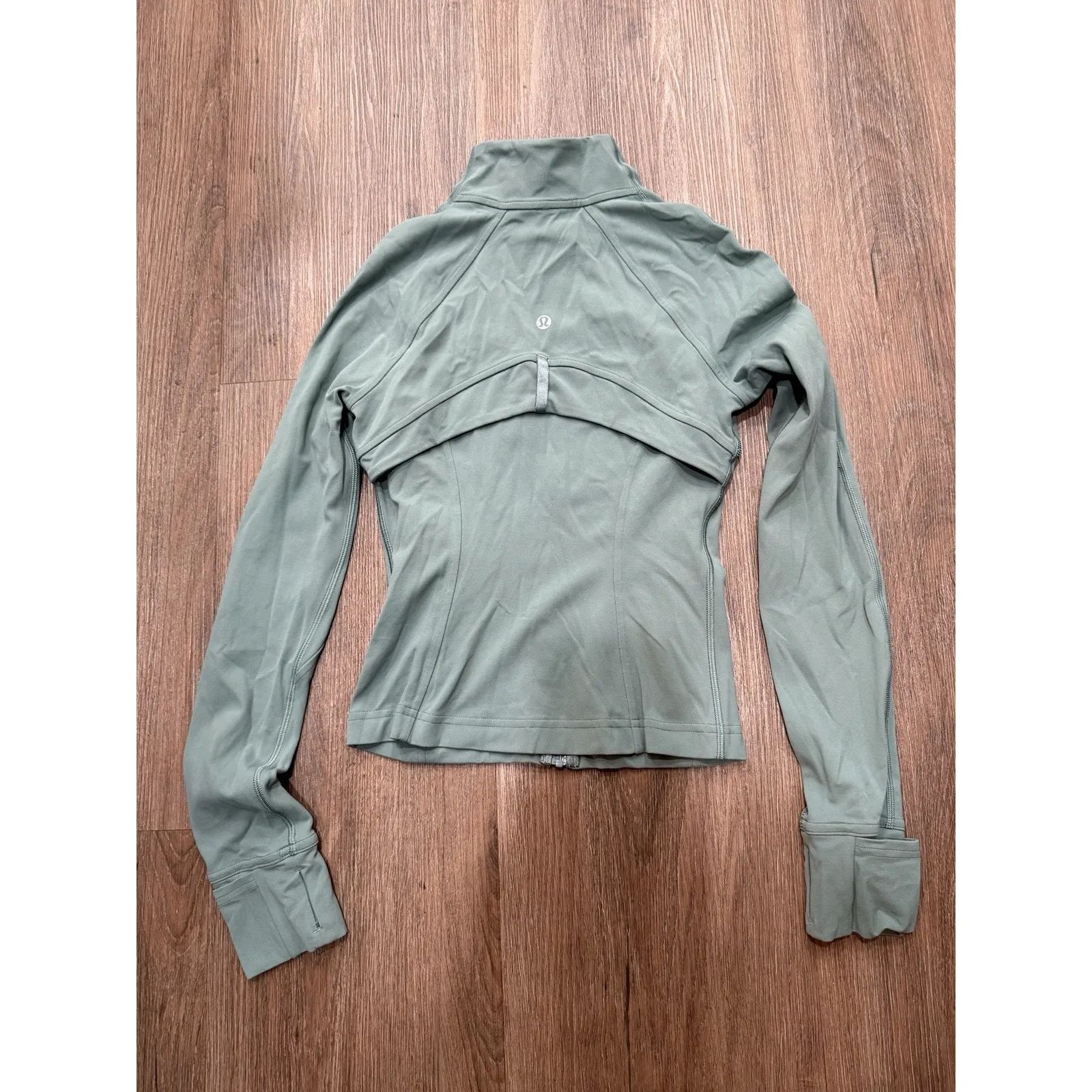 Lululemon Define Jacket Nulu Size 2 Teal - Image 2