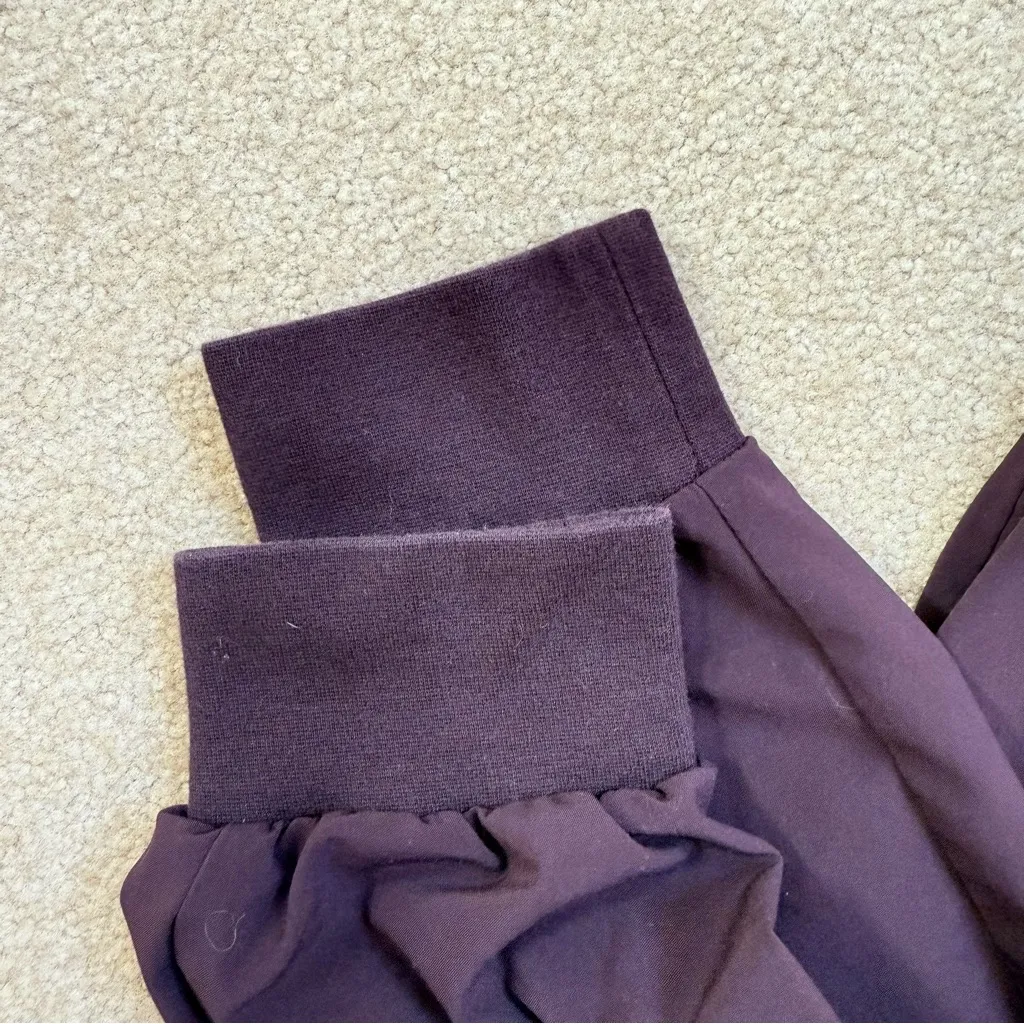 Banana Republic Airstretch Purple Jogger Pants XXS Petite - Image 6