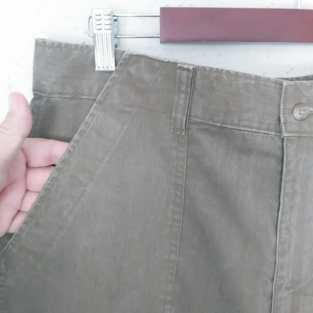 Ruff Hewn 33 Dusty Army Green Cotton Pants - Image 4