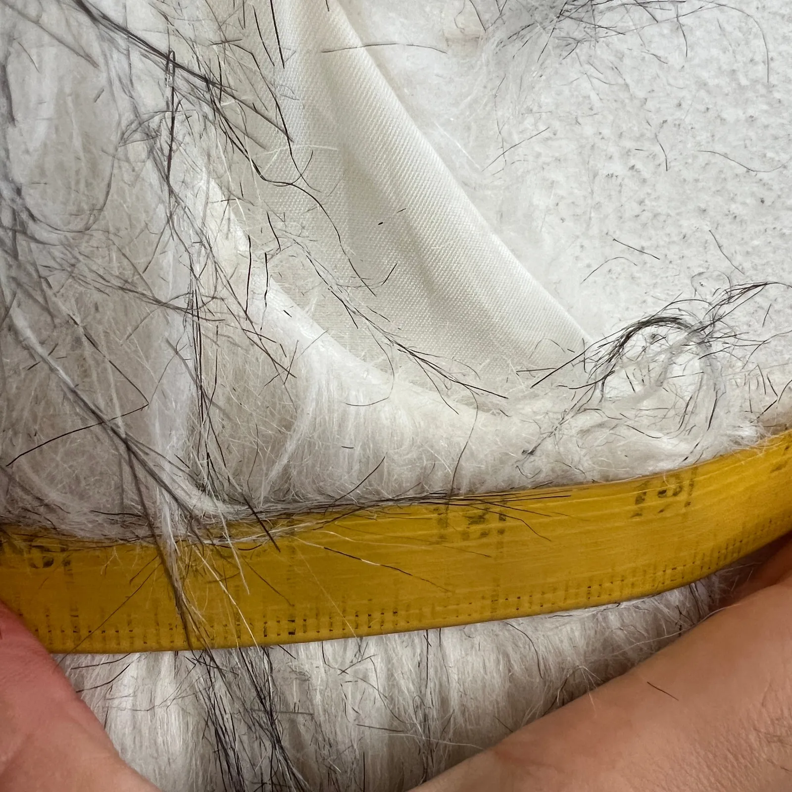 White Faux Fur Vest Y2K‎ 2000s Festival Retro Snow Bunny Winter Large - Image 6