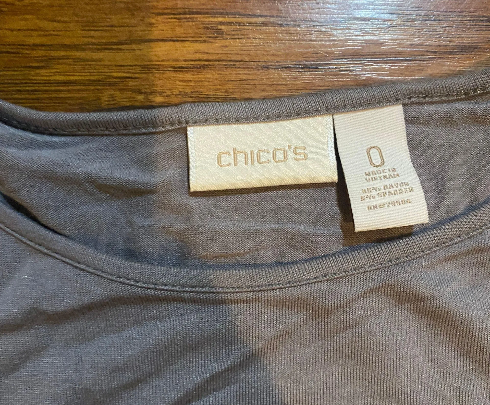 Grey Long Sleeve Tee - Image 2