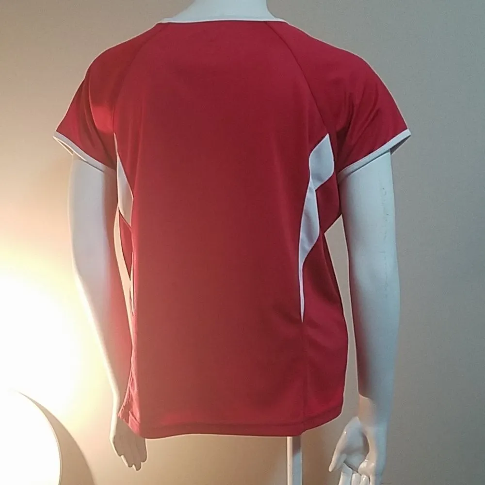 Holloway  Red & White Nebraska Huskers Tee (Large) - Image 5