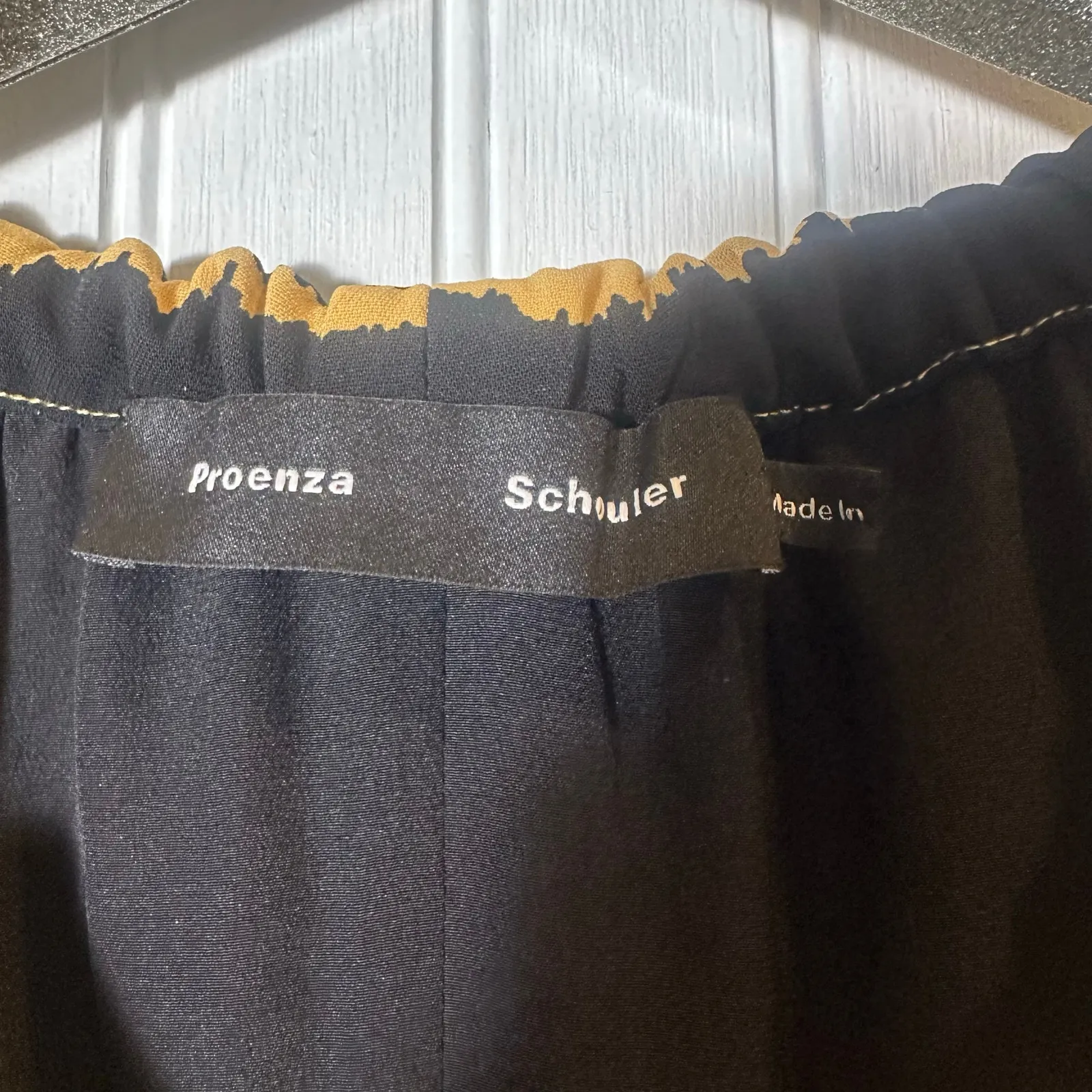 Proenza Schouler Tiger Print Tiered Crepe Dress - Image 8