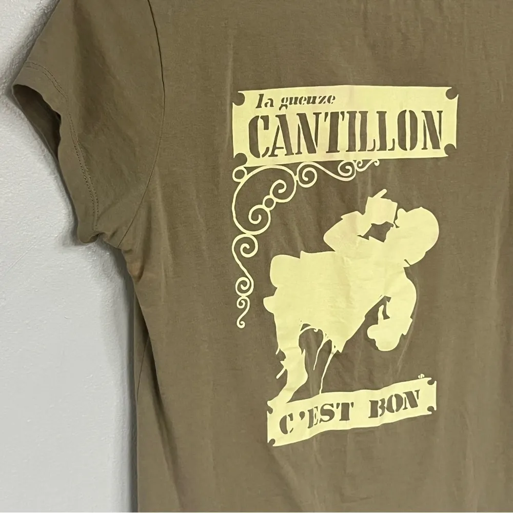 Women’s La Gueuze Cantillon C'est Bon Brewery In Belgium T - Image 4