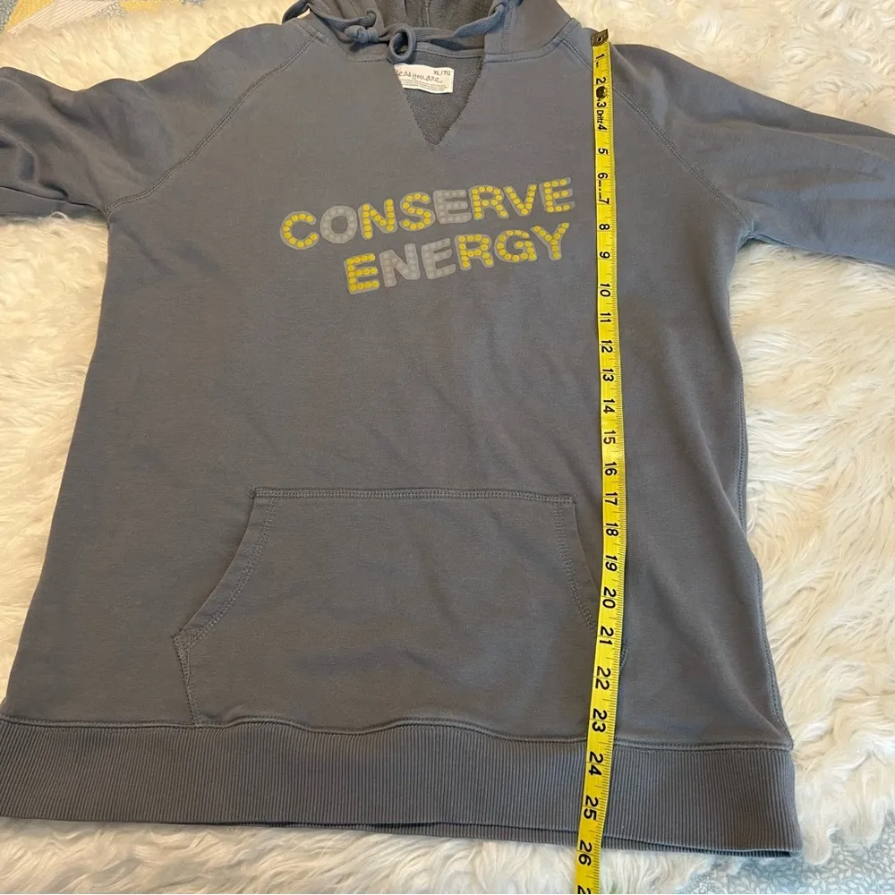 Be as you are Conserve Energy Hoodie pullover XL but runs small see measurements Size undefined - Image 5