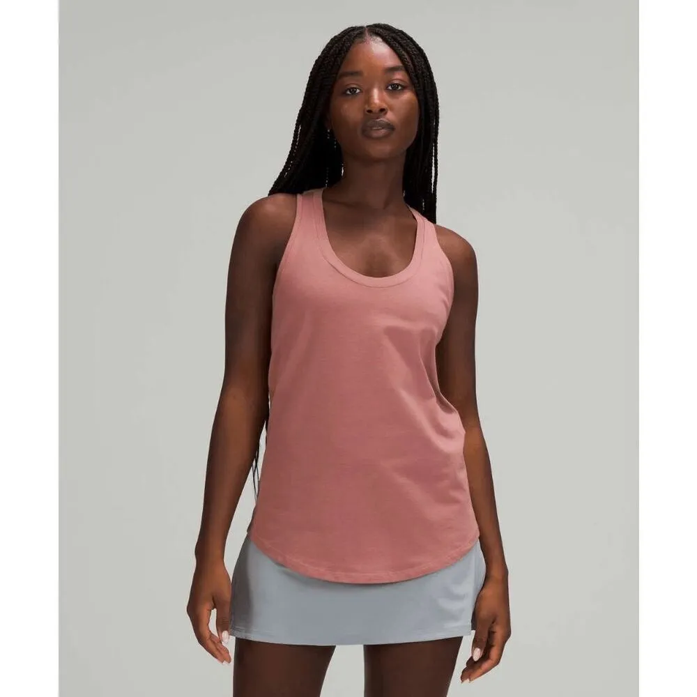 Lululemon Women's Love Tank Pleated Racerback Sleeveless Top Spiced Chai Small - Image 7