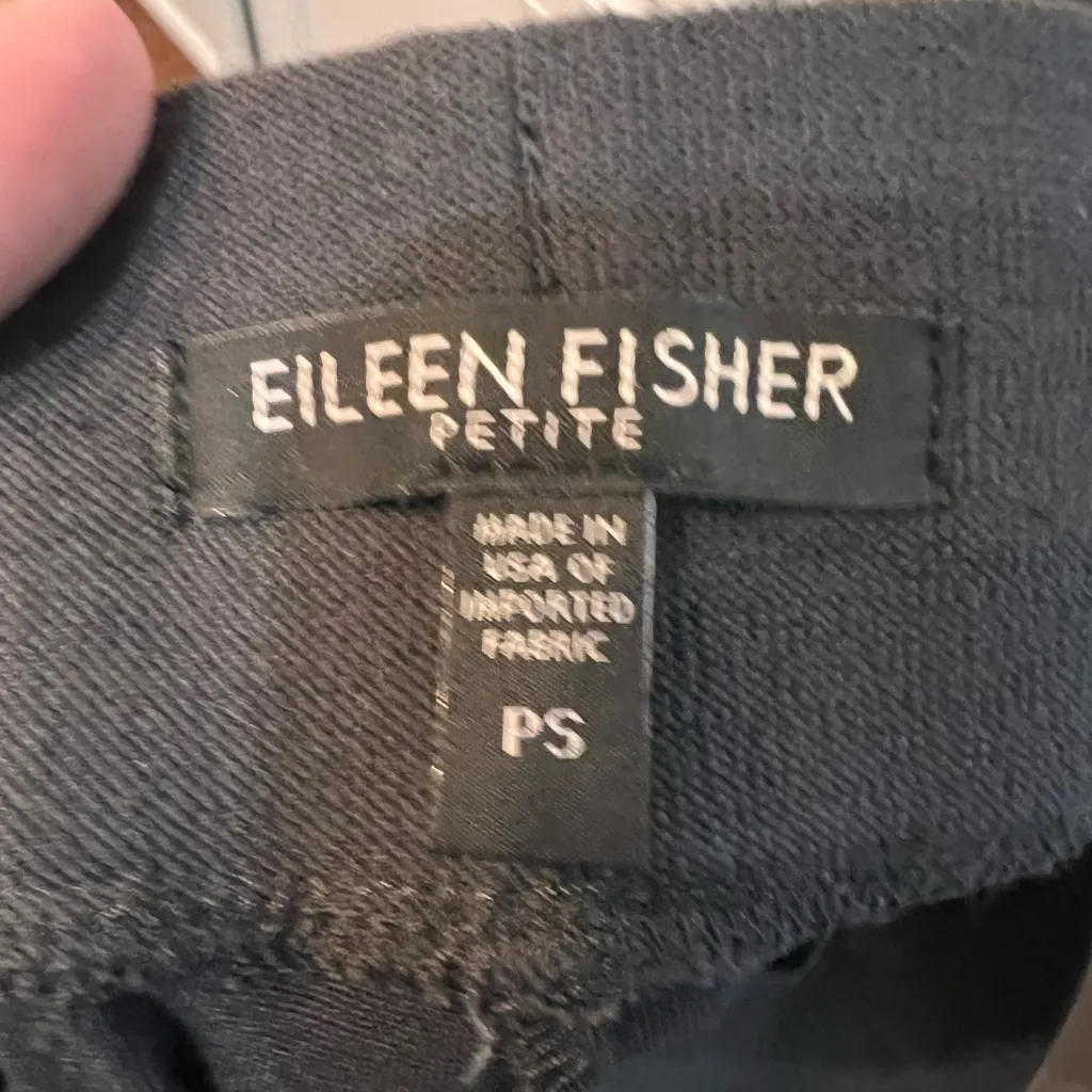 Eileen Fisher Pull On Pants Gray Size PS Petite Small No Pockets Viscose Blend - Image 9