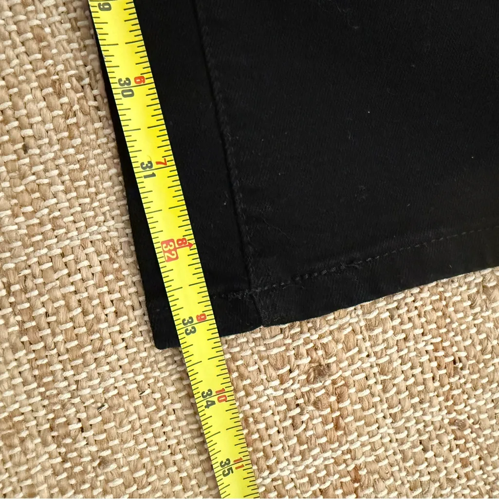 Zara Black Jeans Stretch High Rise Boot Cut Flare size 4 - Image 7