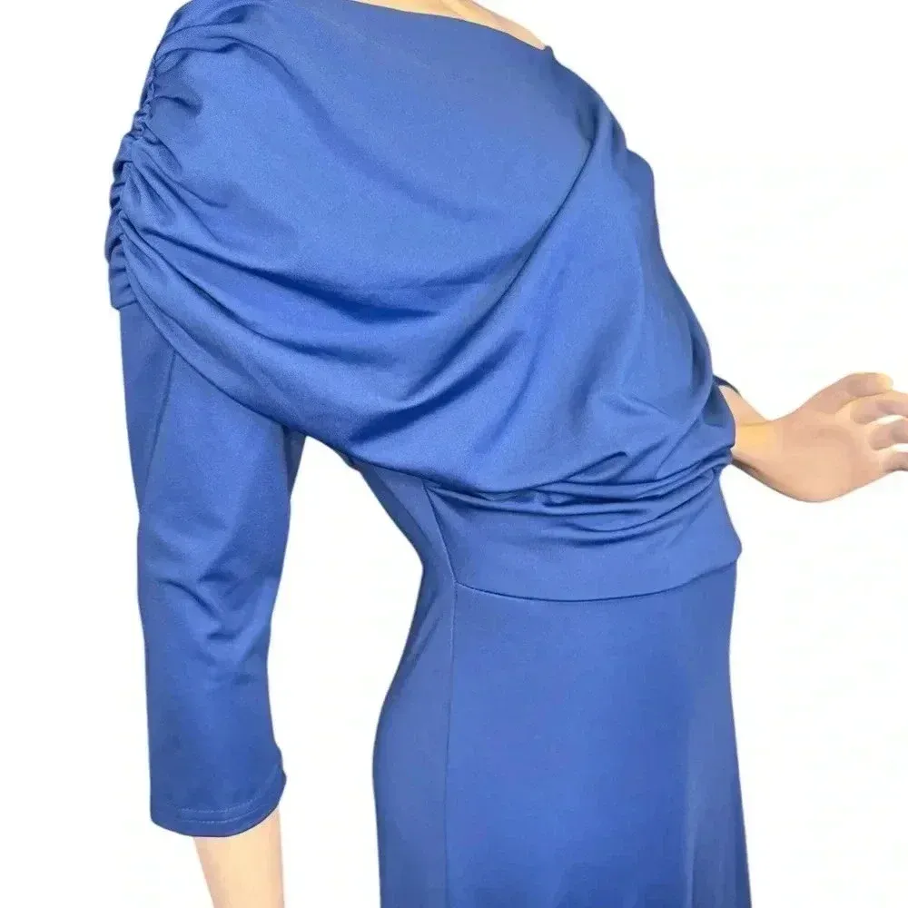 Unbranded Beautiful Royal Blue formal gown Mermaid Dress Size Larger. C30 Size L - Image 11
