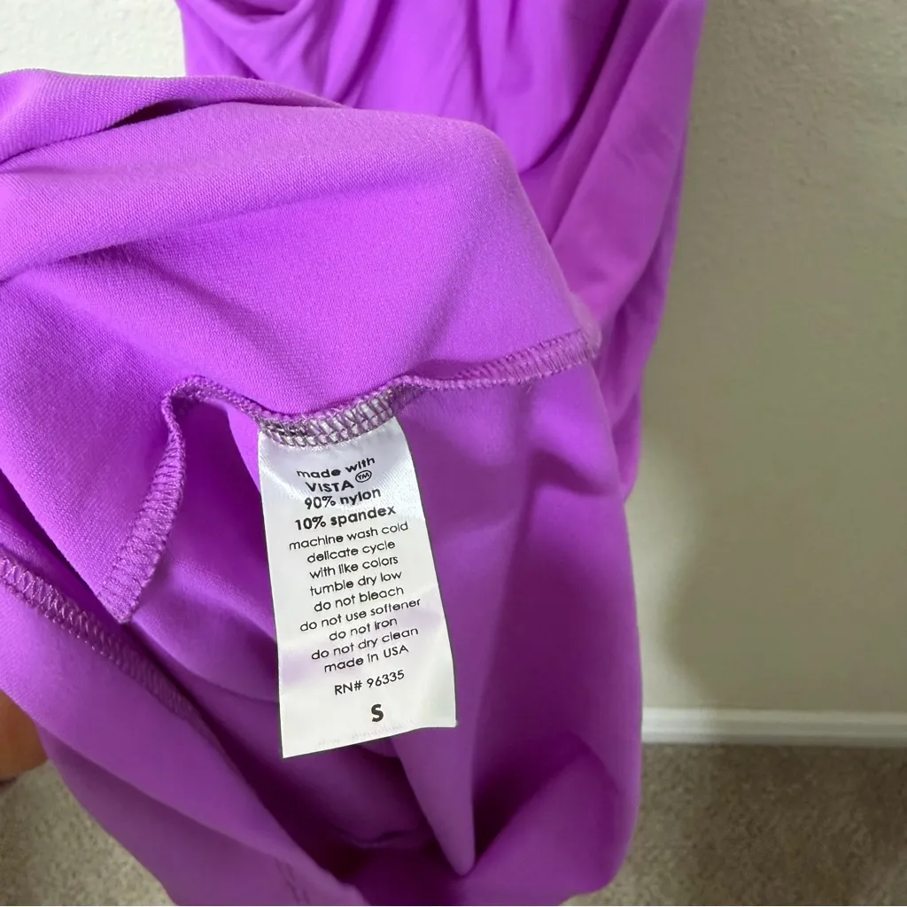 Susana Monaco Cut Out Dress in Snapdragon Womens Size S - Image 5