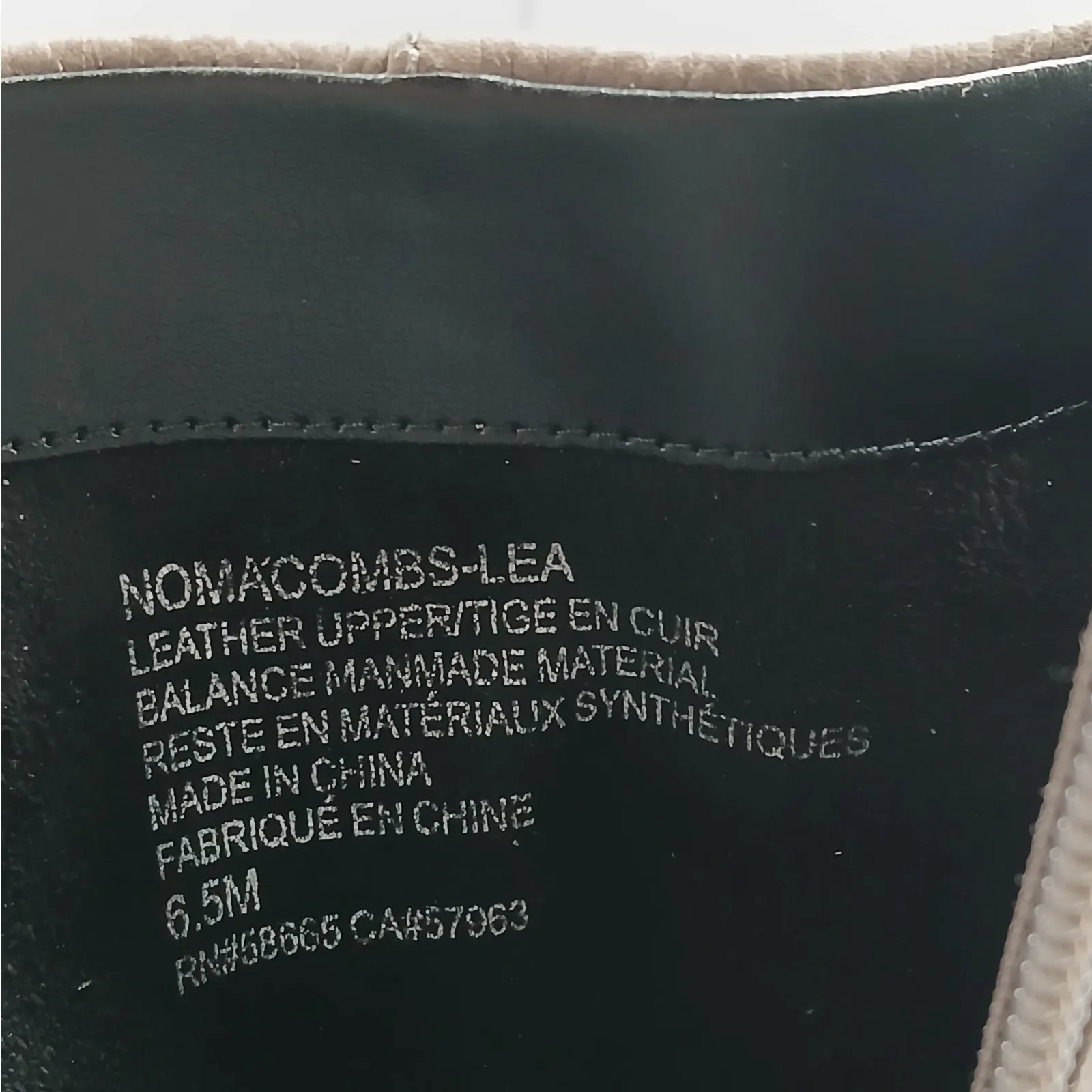 Nordstrom Macombs Water Resistant Moto Boots Womens 6.5 Brown Platform Lug Sole - Image 10