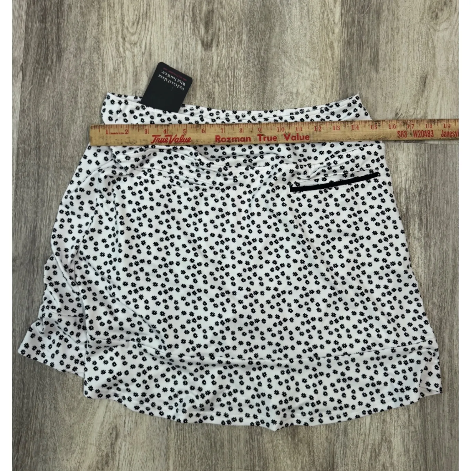 Golftini Celebration Skort White Size L - Image 6