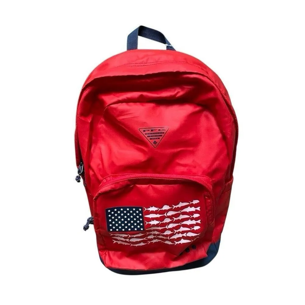 Columbia Unisex PFG PHG Zigzag 22L Backpack Multi One Size Red Blue NEW - Image 2