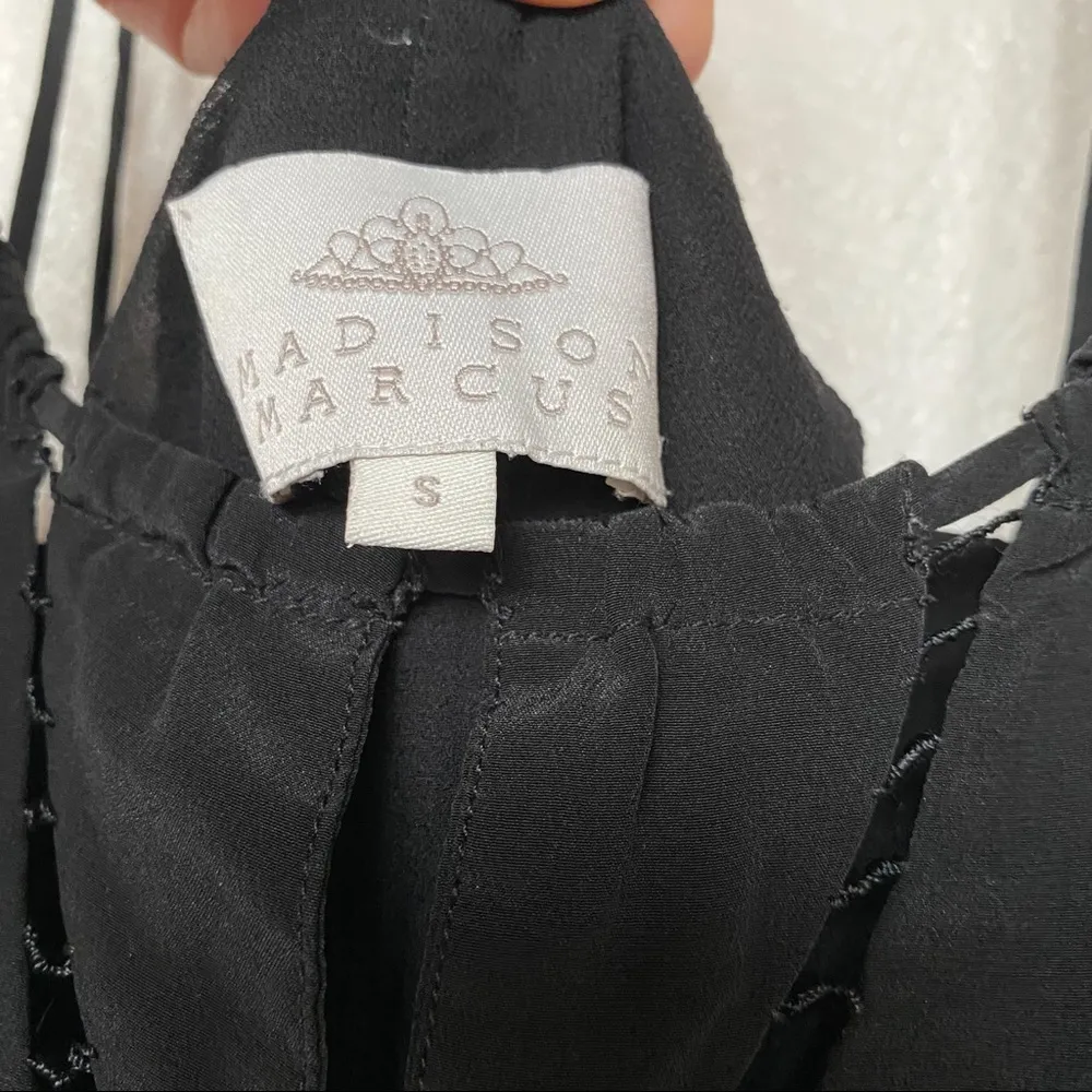 Madison Marcus Strappy Back Stitched Panel Dress Size Small - Image 6