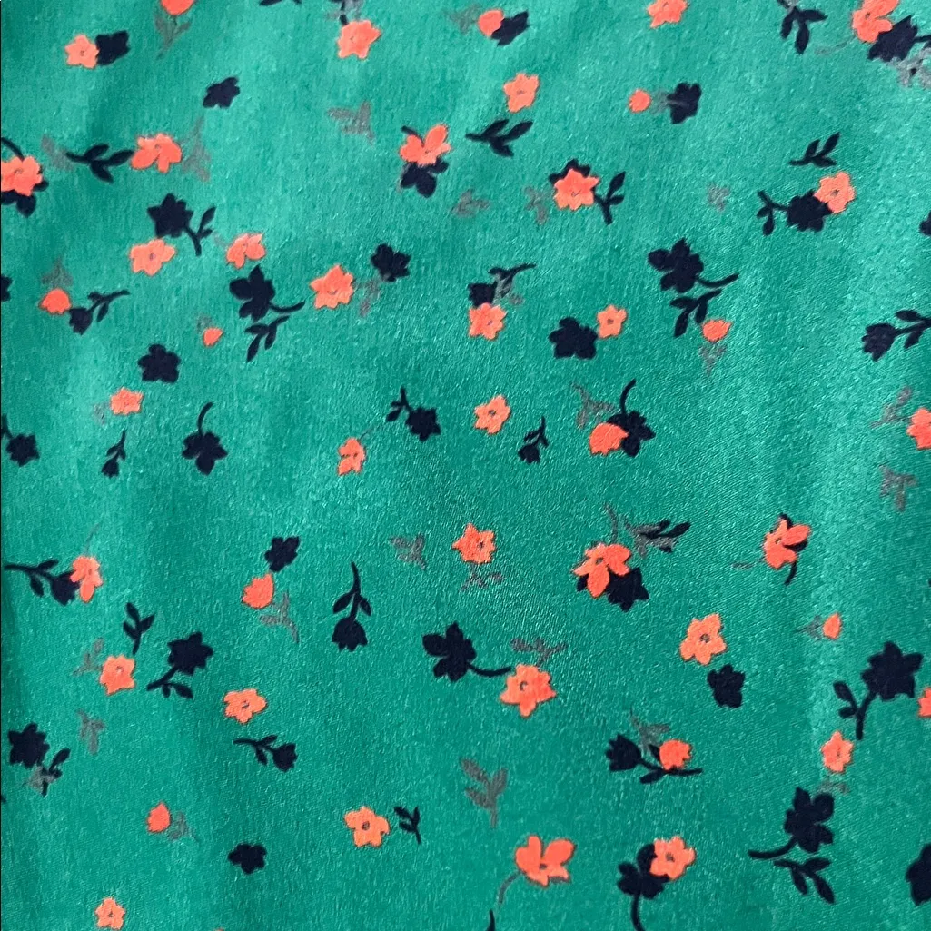 Veronica Beard Silk Saanvi Floral Stretch Top Size 4 - Image 6