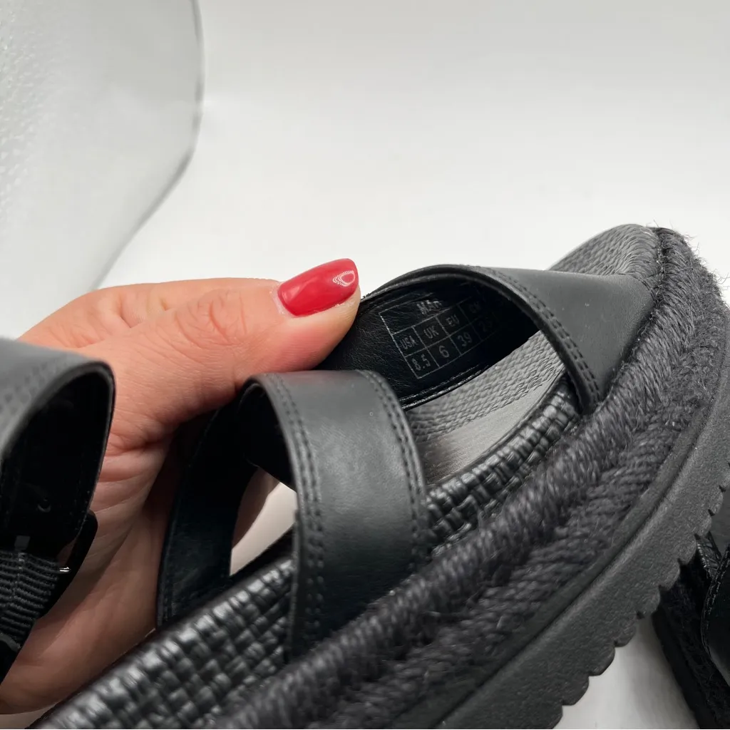 Vionic Mar Ankle Straps black small Platform size 8.5 sandals orthopedic - Image 10