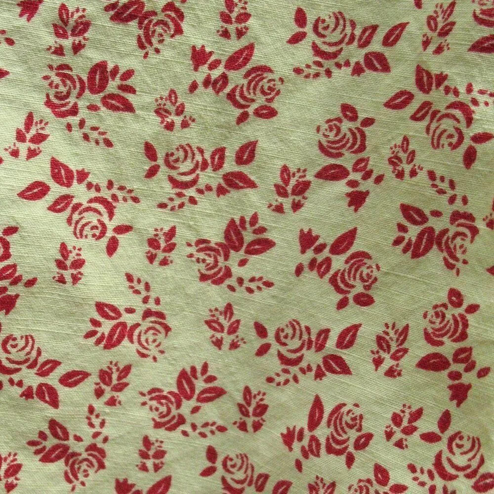 Ryan Michael Linen Blend Floral Snap Front Top Yellow - Image 3