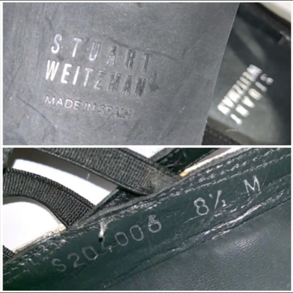 Stuart Weitzman Move-In Strappy Elastic Sneaker size 8.5 Black - Image 8