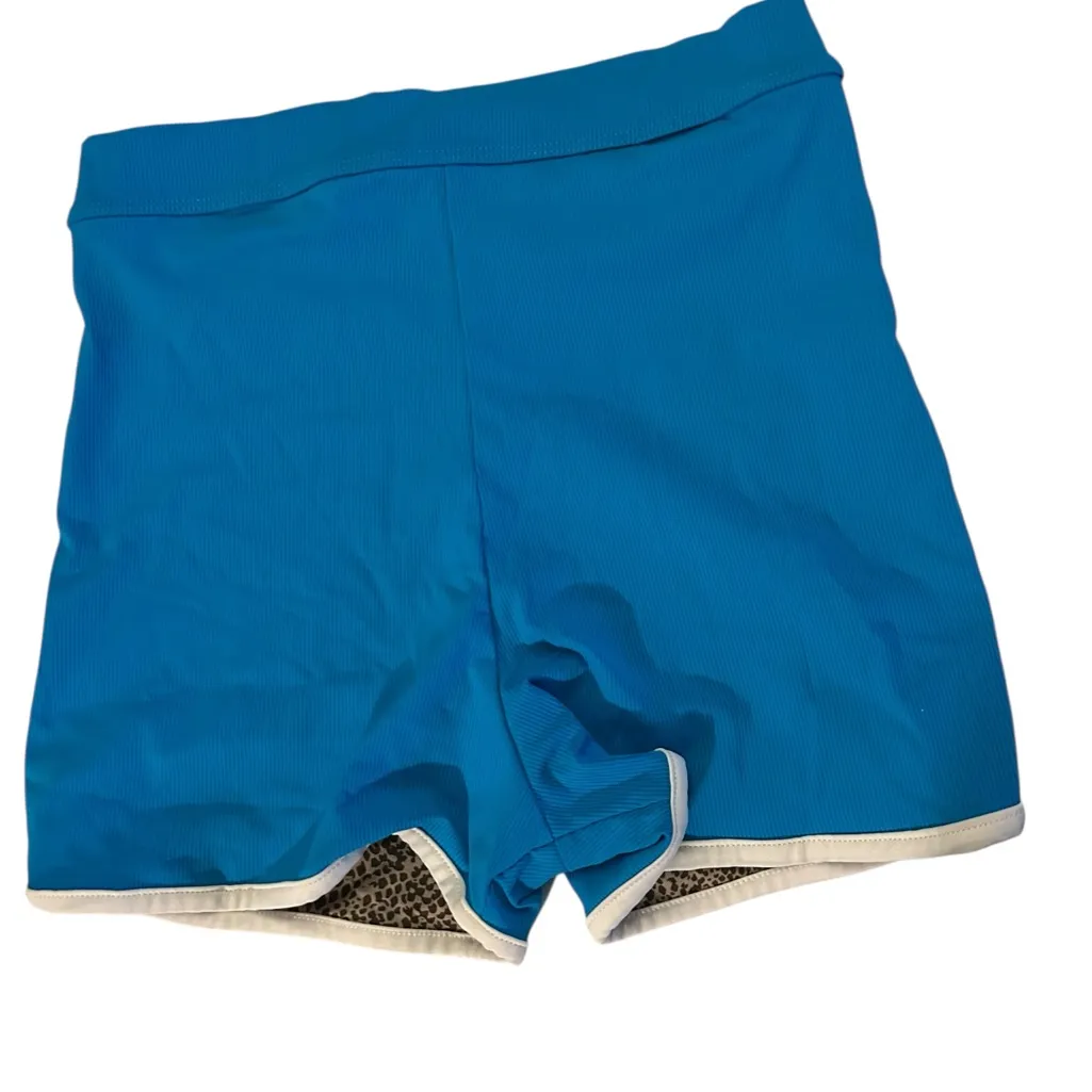 New Acacia Tommy ribbed piped trim boy shorts in Rocky’s blue size P XS - Image 4