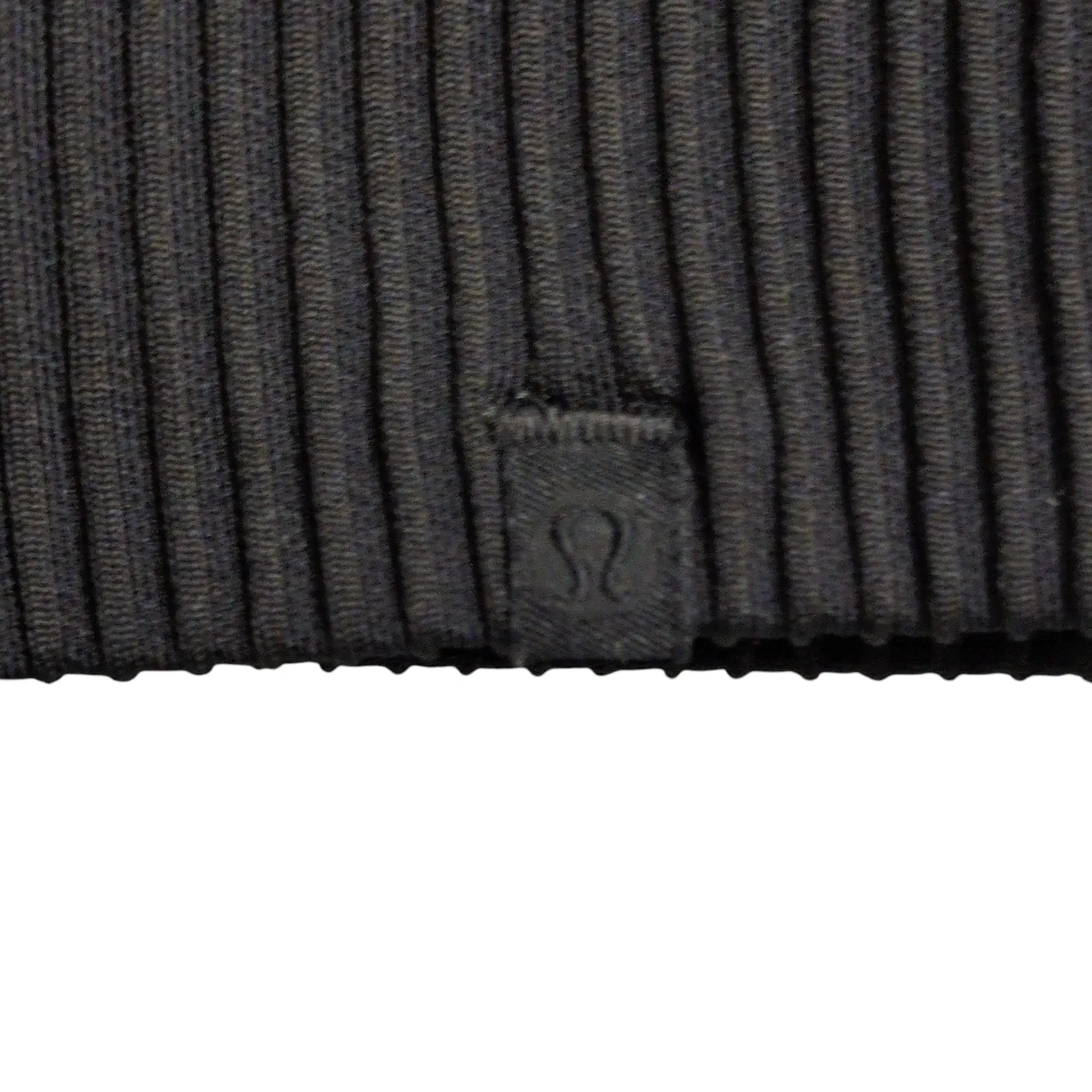 Lululemon Black Floral Embossed Quarter Zip Pullover Top Size 4 Athleisure Layer - Image 7