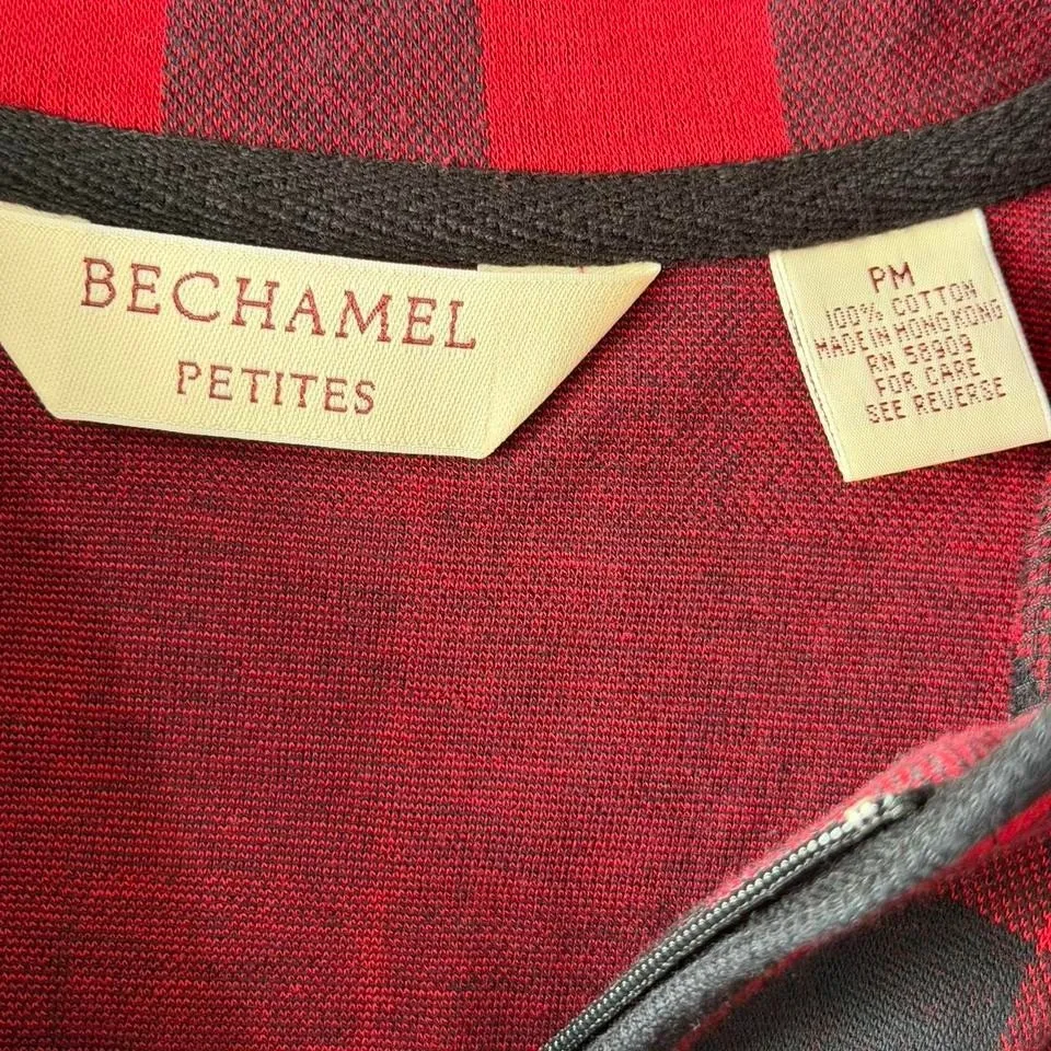 Vintage‎ Buffalo Plaid Quarter Zip Top Size undefined - Image 6