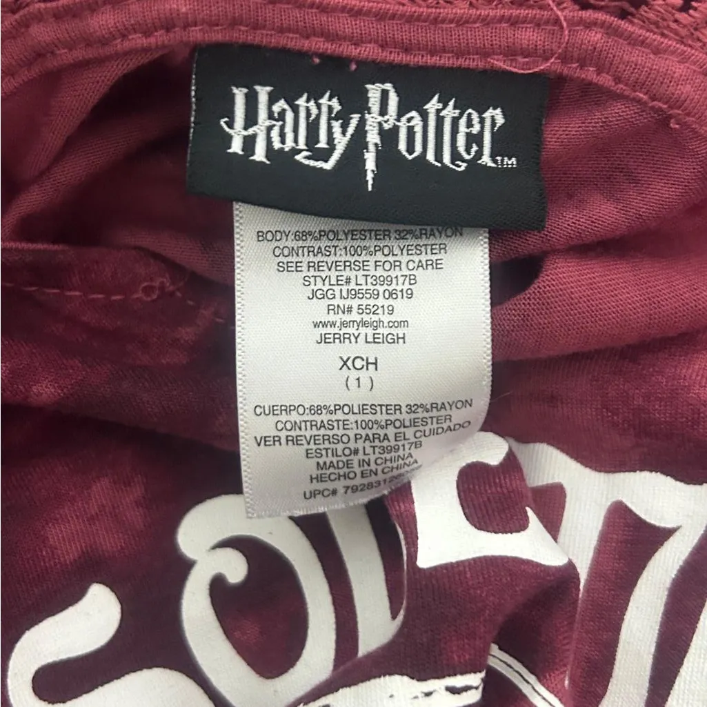Harry Potter Juniors XS Burgundy Tie Dye Racerback Tank(A271) - Image 11