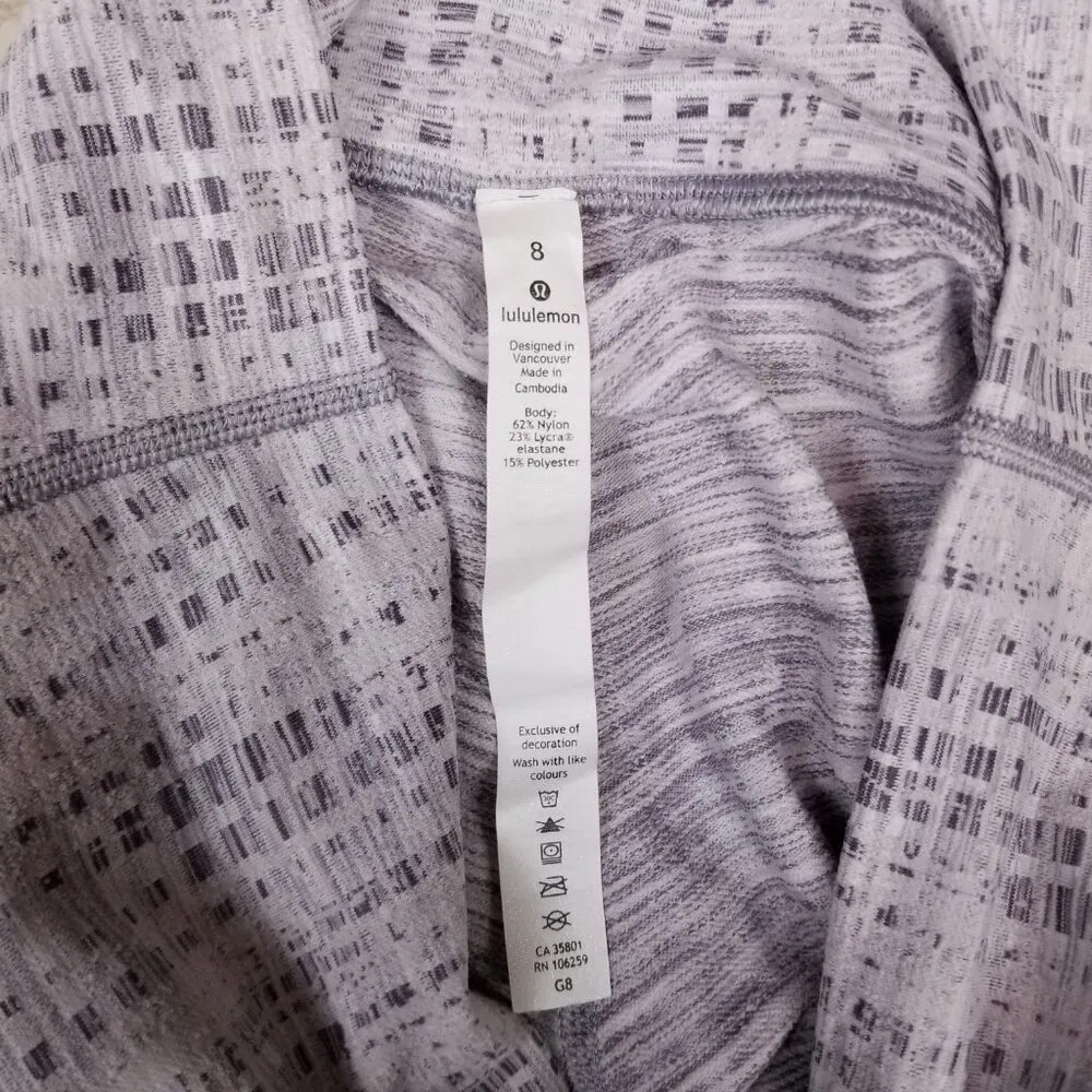 Lululemon Wunder Under High-Rise Tight 28" Luxtreme Action Jacquard Moonphase 8 - Image 4