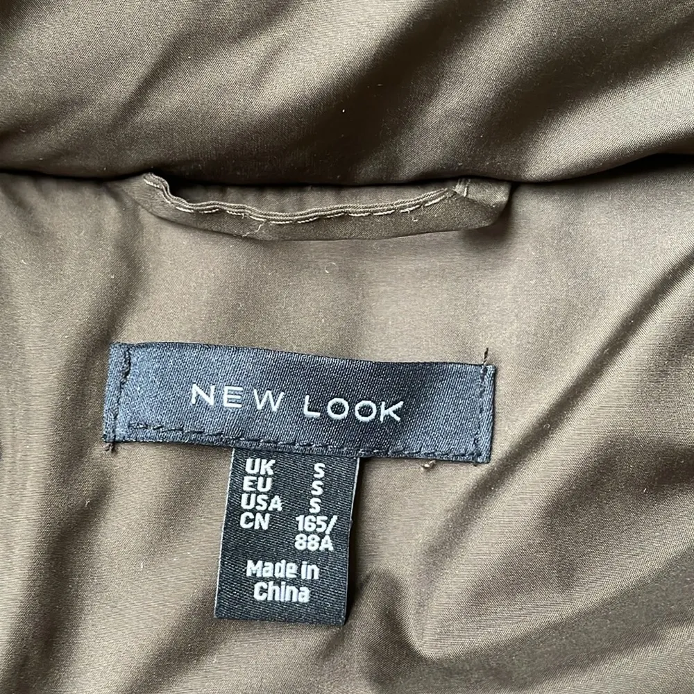 New Look Boxy Puffer Jacket in Dark Khaki - Image 5
