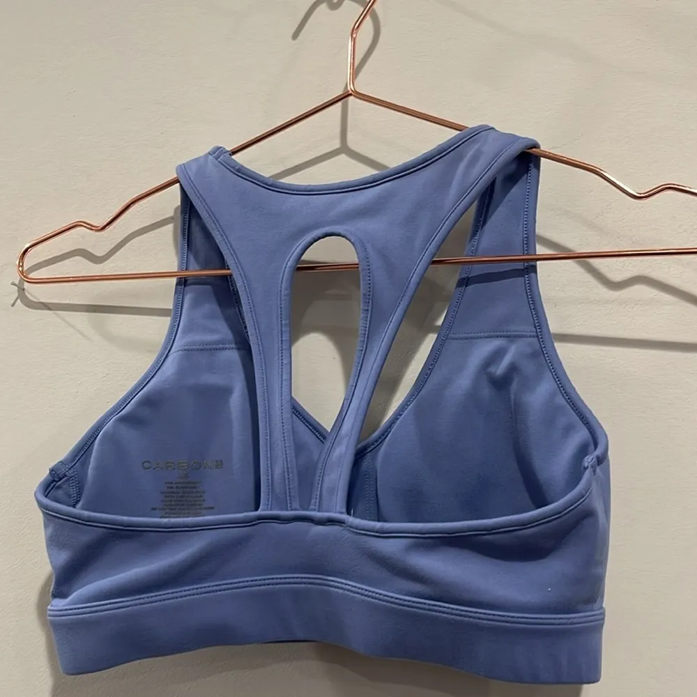 Carbon38 light blue colored sports bra - Image 9