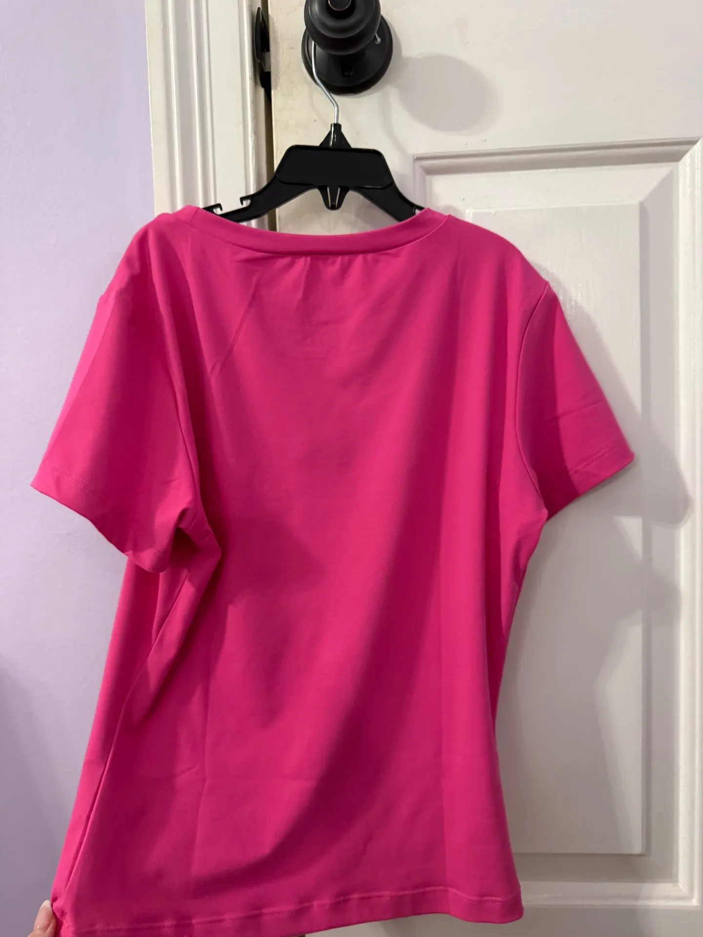 Amazon  Pink Top tight fit - Image 2