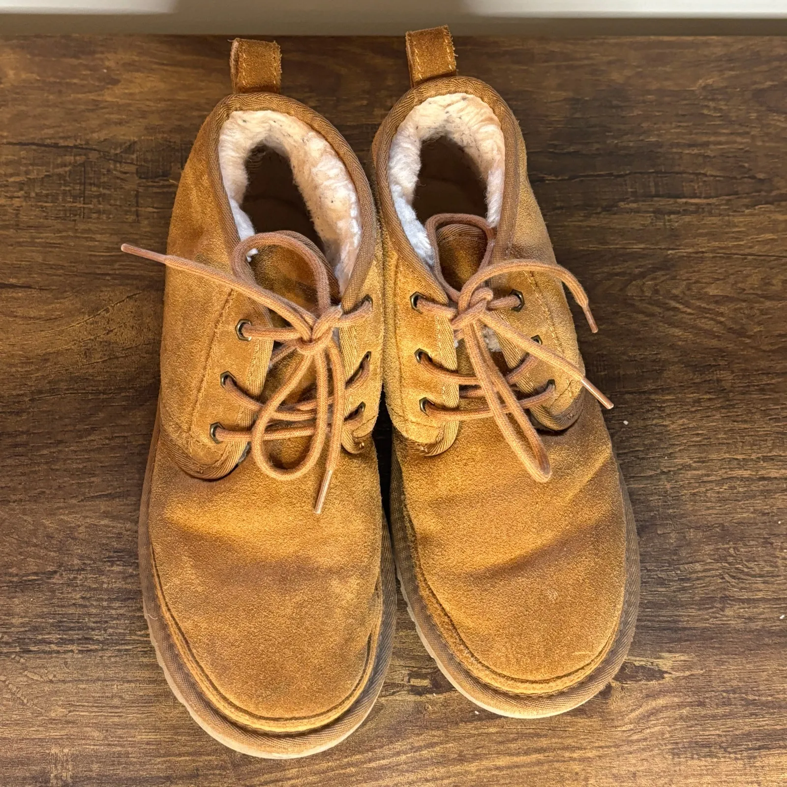 UGG Women's Neumel Chestnut Lace Up Boot - size 9 - Image 4