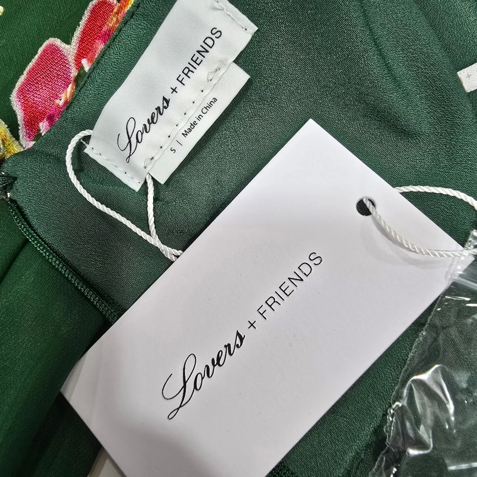 Lovers and Friends Marcella Mini Dress in Jade Floral Small - Image 12