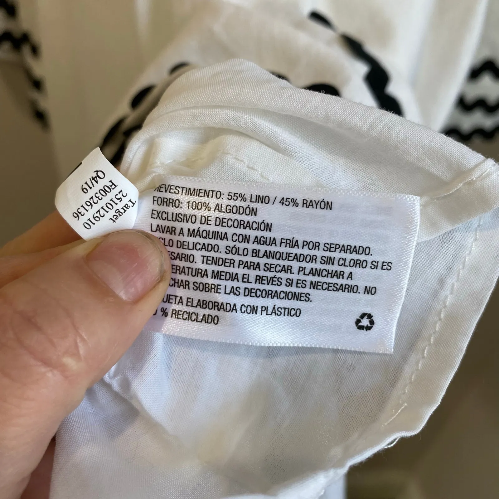 Lisa Marie Fernandez Women's Ric Rac Flare Sleeve Linen Blend Dress Size XS Black - Image 7