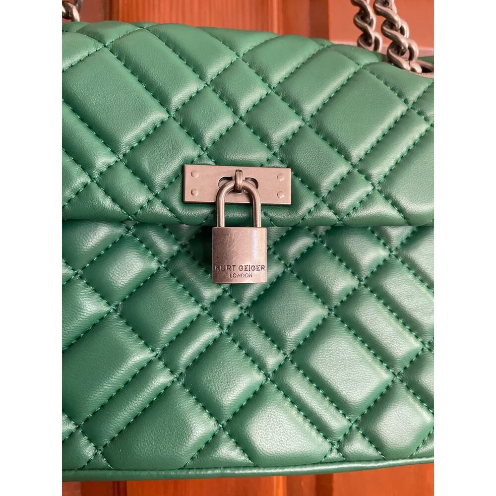 Kurt Geiger The Brixton Bag in Kelly Green - Image 3