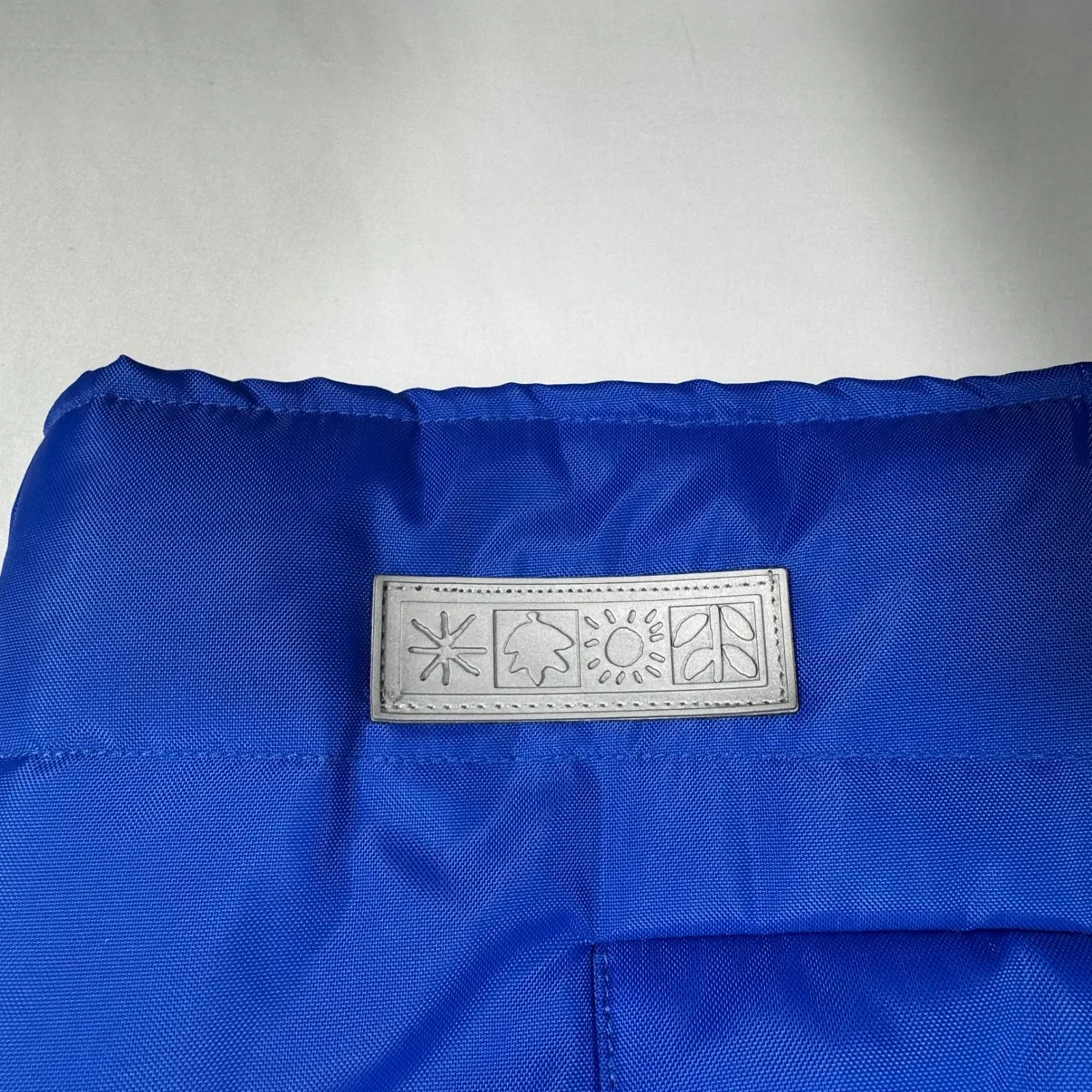 Talbots Blue Puffer Vest Quilted Full Zip Pockets Women's XL - Image 2