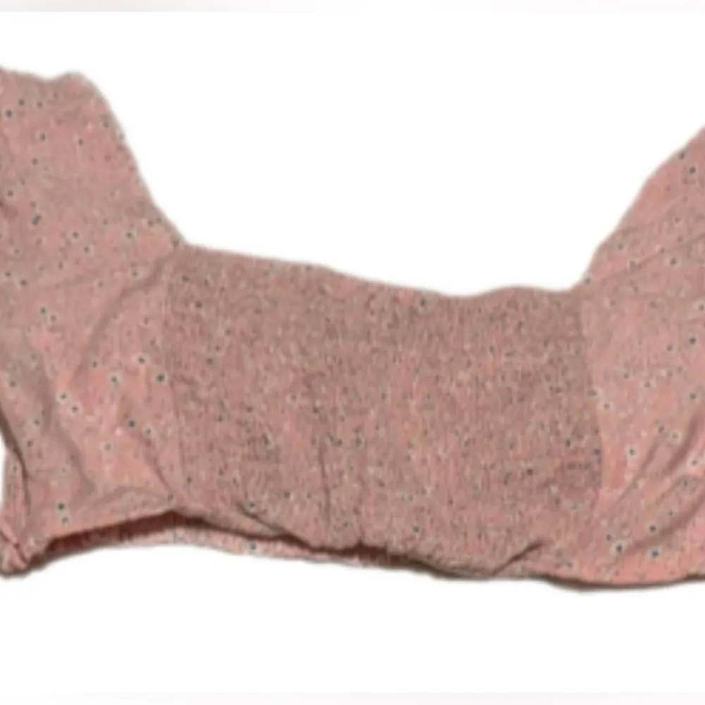 NWT Princess Polly Smocked Floral Long Sleeve Cropped Pink Blouse 4 - Image 5