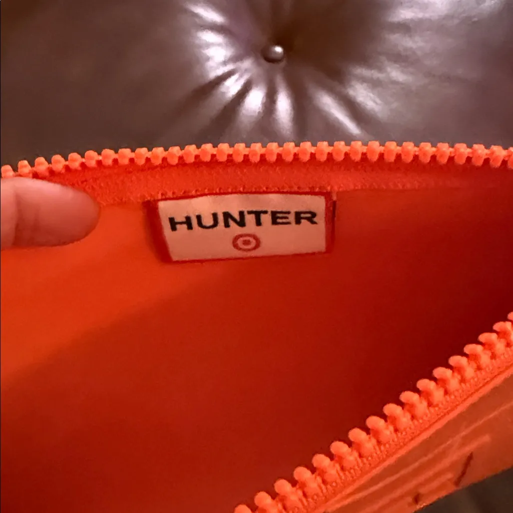 Hunter  rubber orange small bag - Image 3