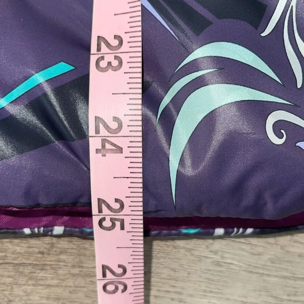 Emilio Pucci 17YC10 Reversible Hooded Puffer Vest Size 8 Fuchsia And Floral Prin - Image 12