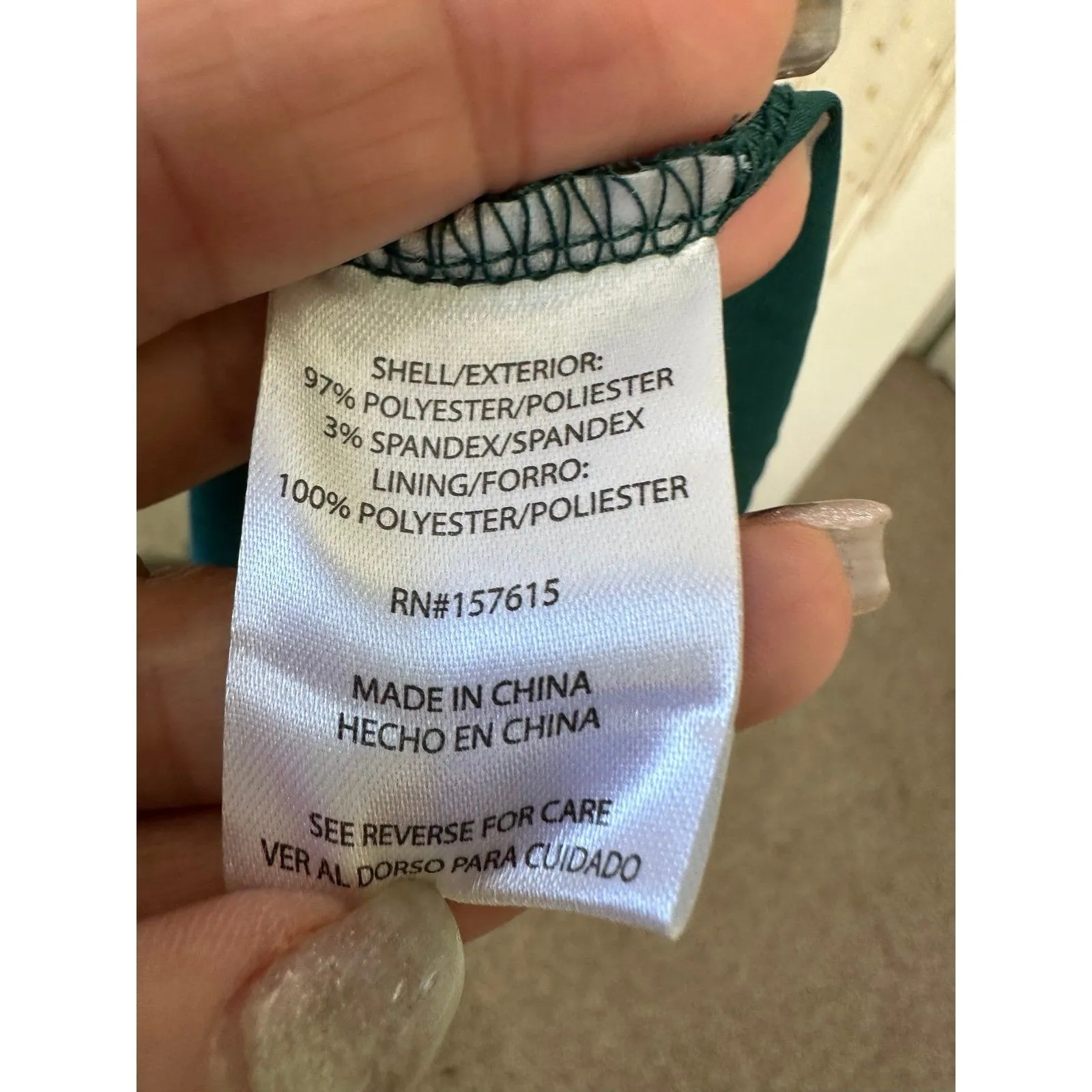 Nicole Miller Women's Silky Satin Tiered Mock Neck Halter Self Tie Midi Dress L - Image 7