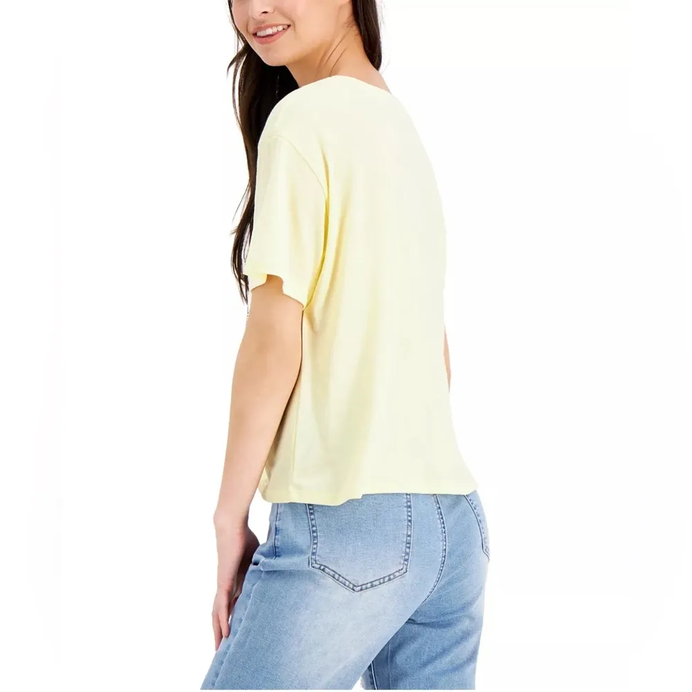 Disney Juniors' Mickey & Friends Graphic Print T-Shirt, Size L - Image 2