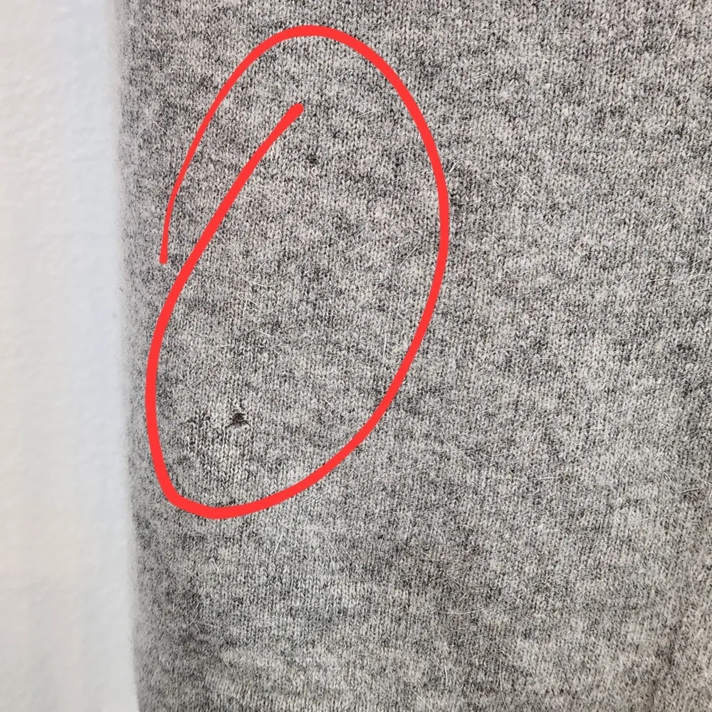 Classiques Merino Wool & Angora Hair Blend Elastiqur Waist Band Skirt Sz M - Image 7