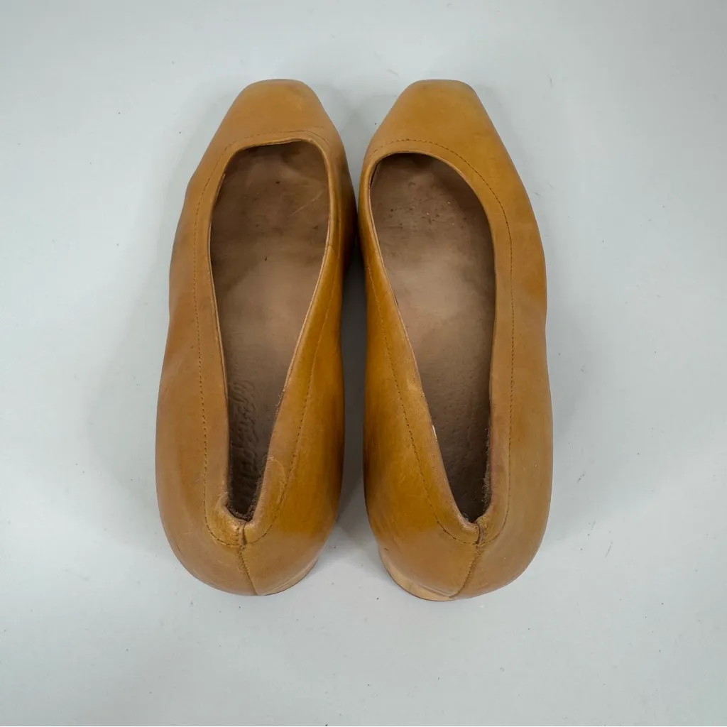 Madewell Brown Leather Pumps Size 8.5 - Image 5